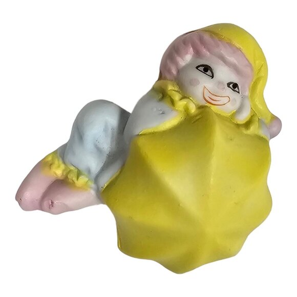 Vintage Enesco Shelf Sitting Clown Trio Figurines Collectible Retro Circus Decor - Picture 5 of 8